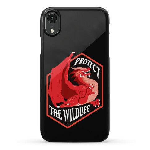 Protect The Wildlife Red Dragon Phone Case